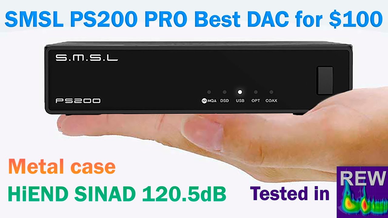 ЦАП SMSL PS200pro - HiEnd на ладони