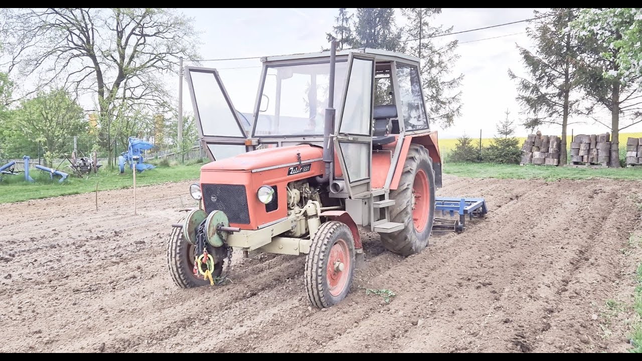 Zetor 5511 | Př&iacute;prava pod brambory | 2025