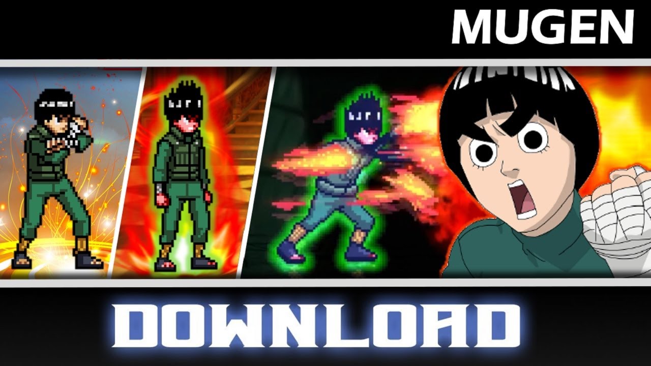 Rock Lee V.2 JUS By CobraG6 - MUGEN JUS CHAR