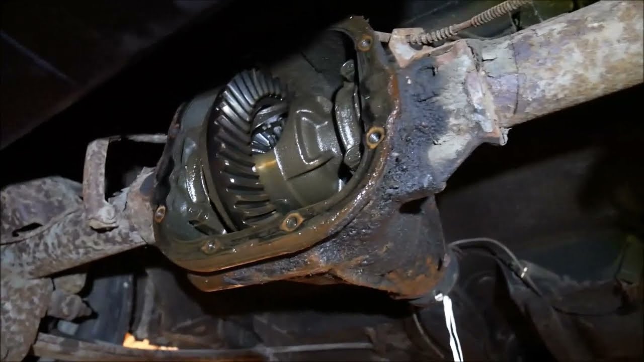Fiat 125p 04, wymiana krzyżaka na wale