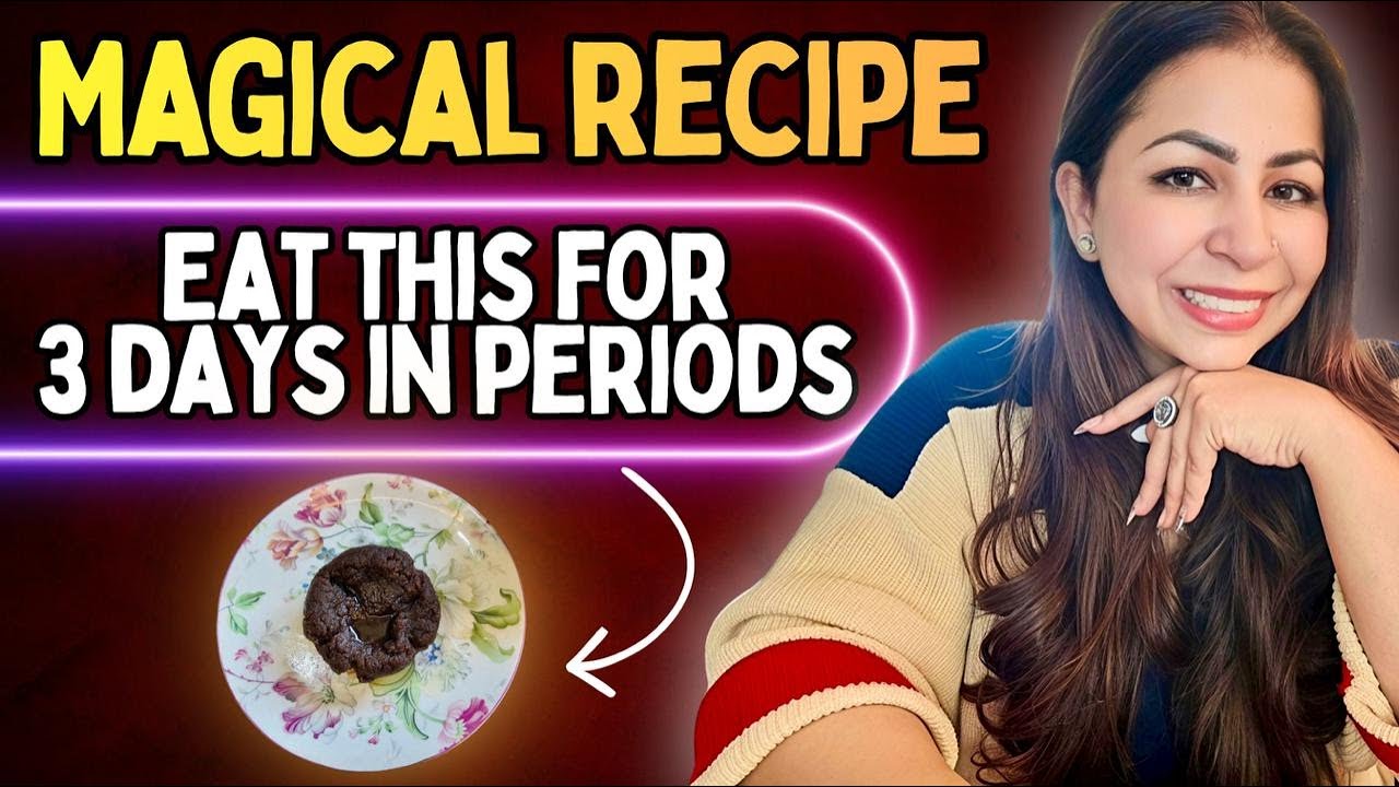 Magical Recipe for Periods 🌸 | Natural Comfort for Period PainBy Suman Pahuja