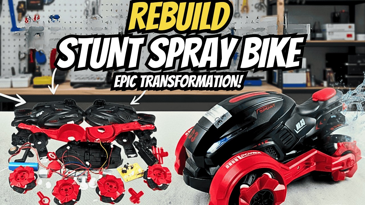 DIY RC Stunt Car Rebuild – Amazing Before & After!