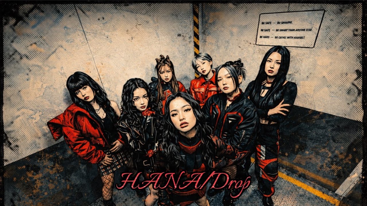 HANA/Dropの歌詞でダークなディスコ風だったら。
