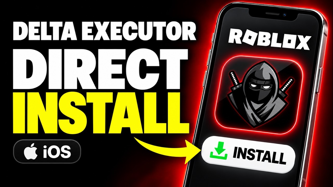Прямая установка Delta Executor Mobile НОВОЕ обновление [v2.737] Roblox на iOS | ЛУЧШИЙ Roblox Ex...