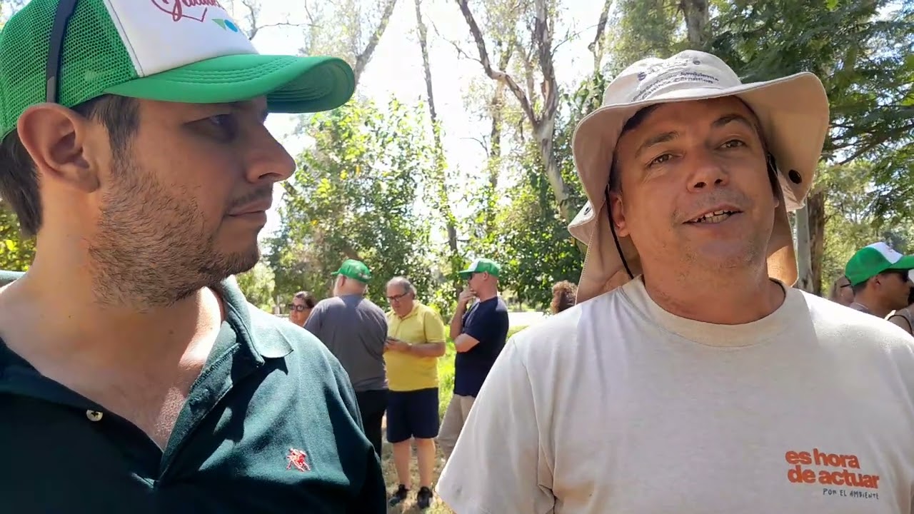 Nota con funcionario provincial de Biodiversidad