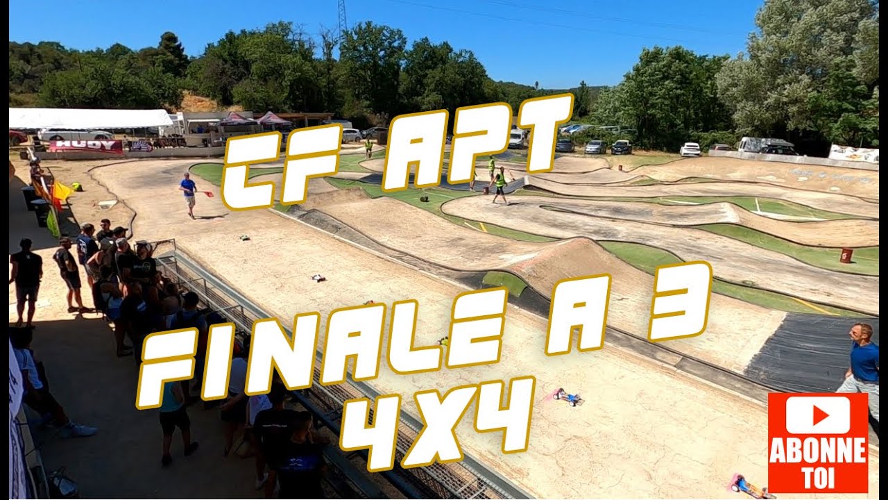 Championnat de France TT 1/10 BL à APT (Pégase rc racing) FINALE A 3 4x4
