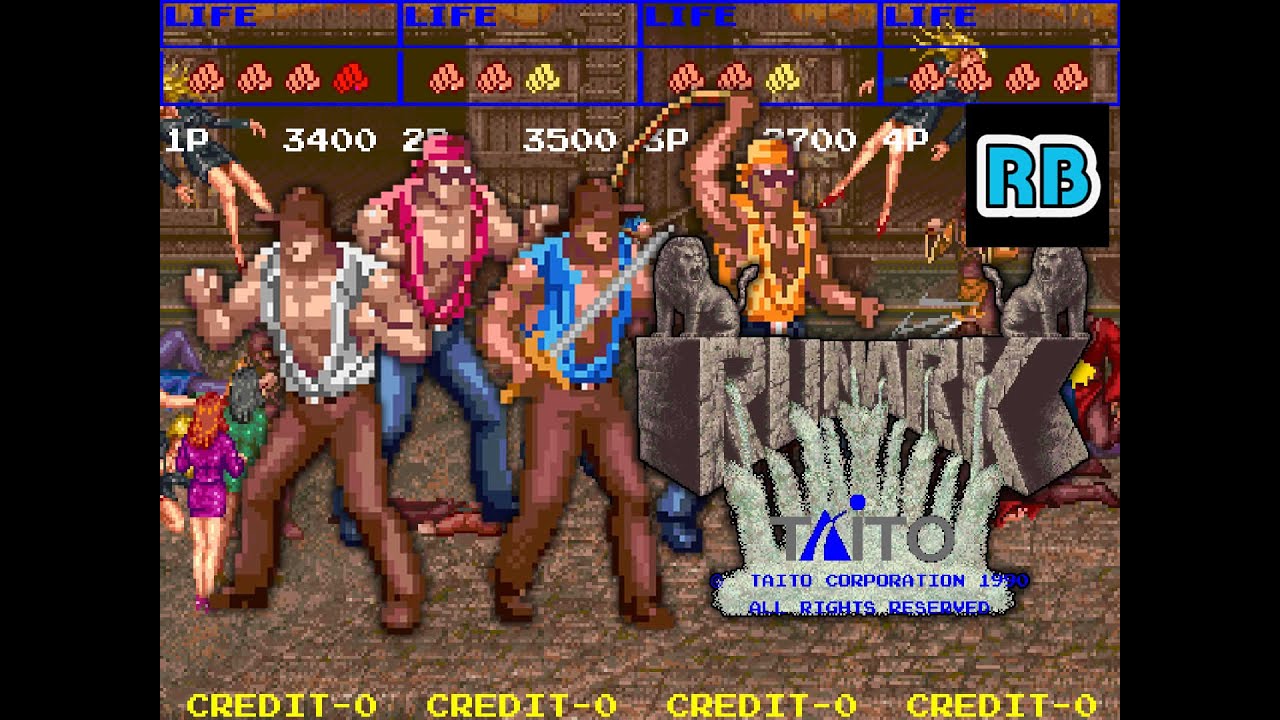 1991 [60fps] Runark 4Players ALL