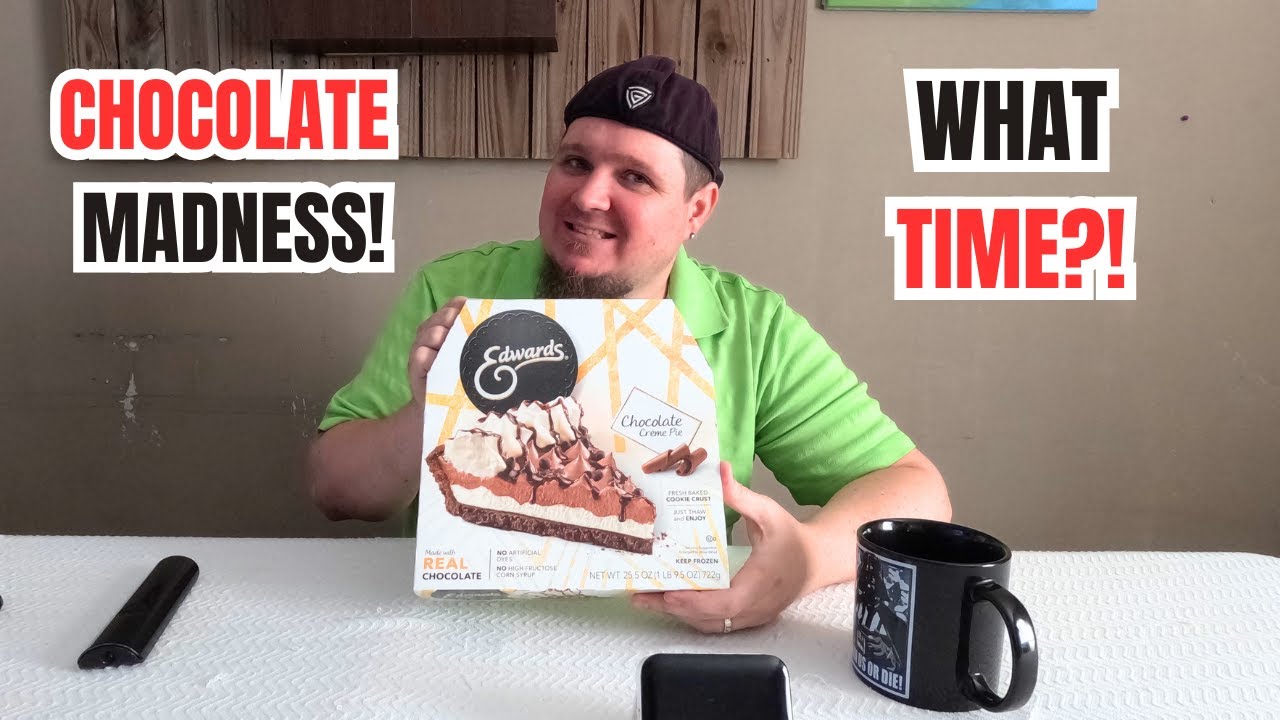 EATING AN EDWARDS CHOCOLATE CRÈME PIE IN RECORD TIME! 🍫🥧⏱️
