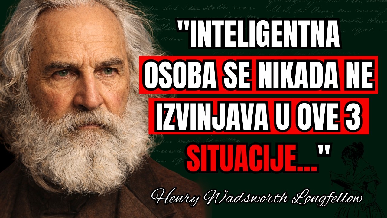 Henry Wadsworth Longfellow – mudri citati legendarnog američkog pjesnika | Inspiracija iz prošlosti