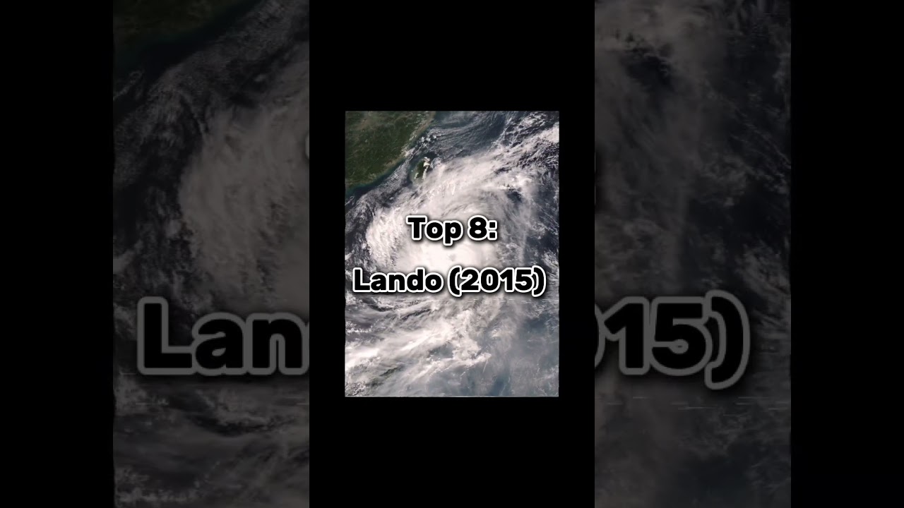 Top 8 Typhoons that hit the Philippines