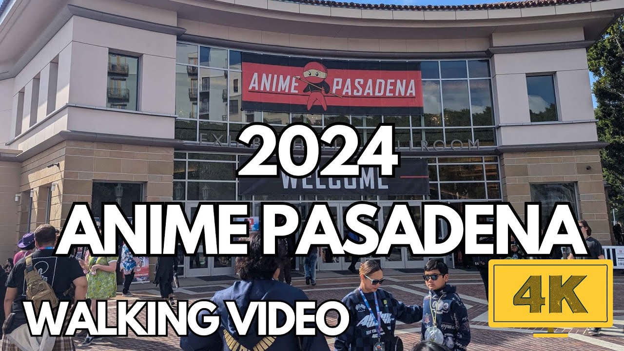WALK IN 4K ANIME PASADENA 2024 PASADENA CONVENTION CENTER || PASADENA CA #fun #anime #collection