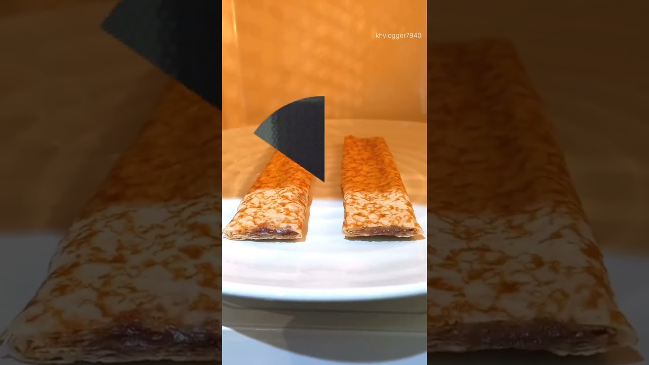 Chocolate-filled CREPES #crepe #chocolate #crepes #youtubeshorts @khvlogger7940