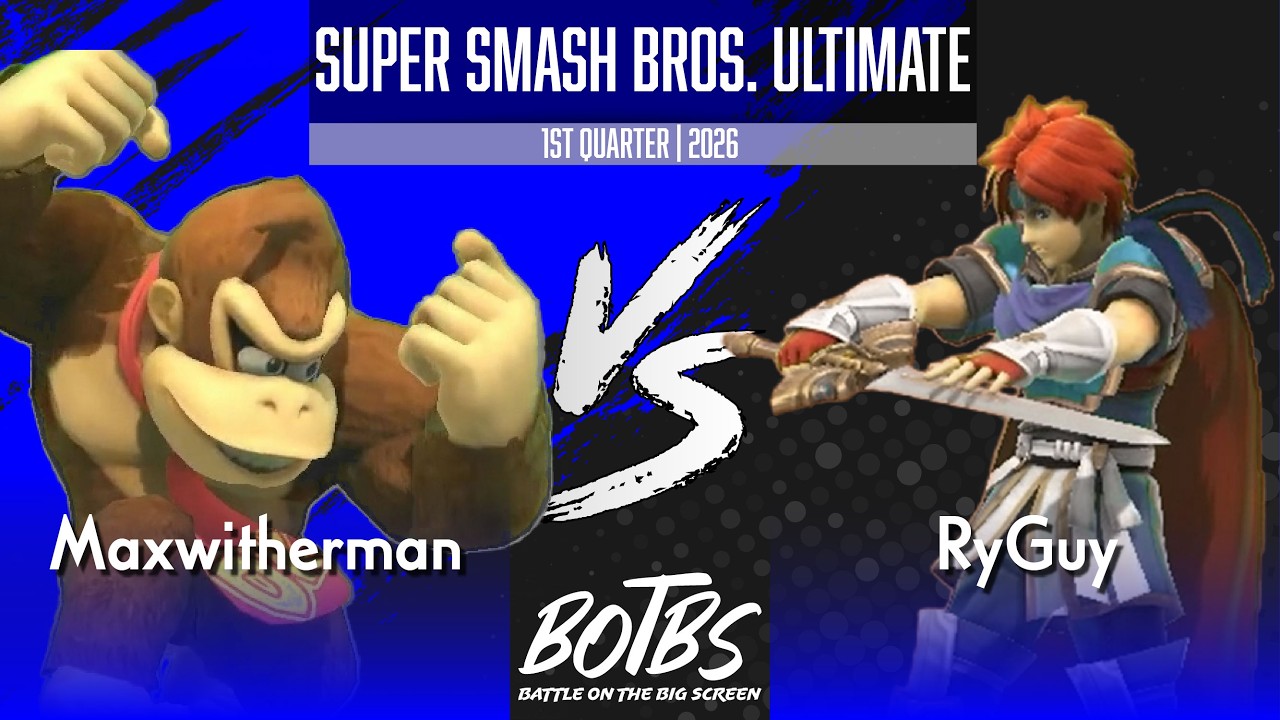 Maxwitherman vs RyGuy - SSBU