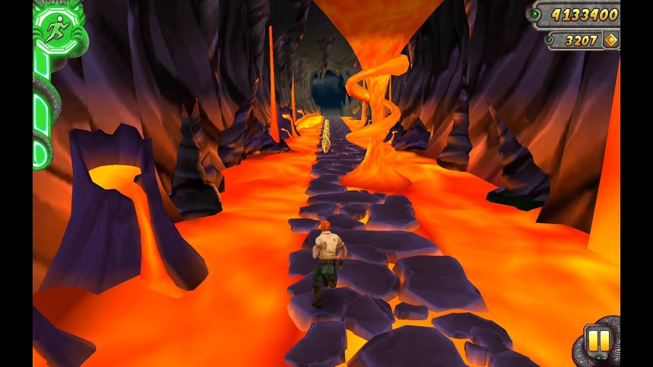 Temple Run 2 - Volcano Island Gameplay