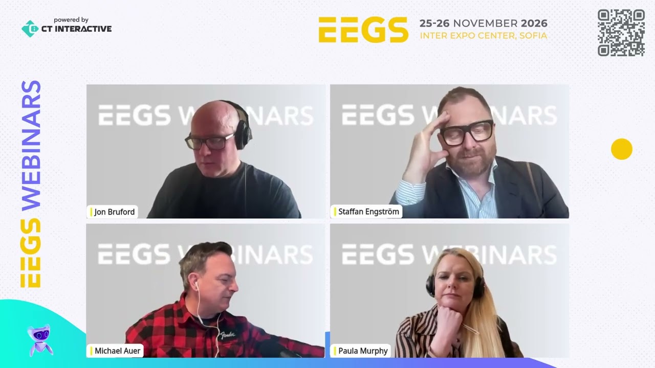 EEGS Webinar: “How AI Is Transforming Player Experience and Risk Monitoring”