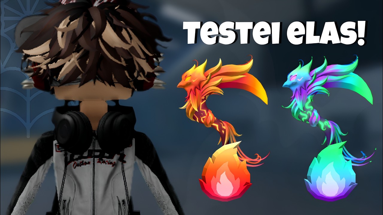 TESTEI A FIERY PHOENIX E A CHROMATIC PHOENIX NO MARRETÃO! | Flee The Facility