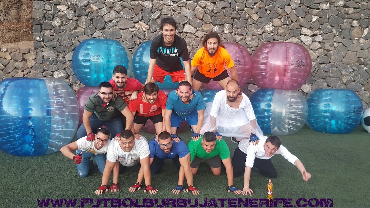 25-2-17 Despedida de Soltero de Teno con F&uacute;tbol Burbuja Tenerife