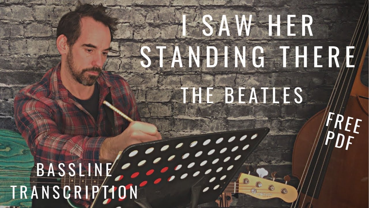 Beatles I Saw Her Standing There Bass Cover || With Backing Track (No.28)