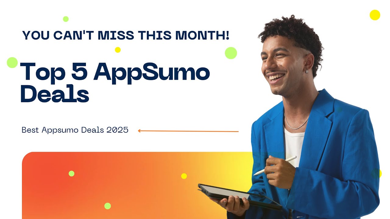 Top 5 AppSumo Deals You Can't Miss This Month! Best Appsumo Deals 2025