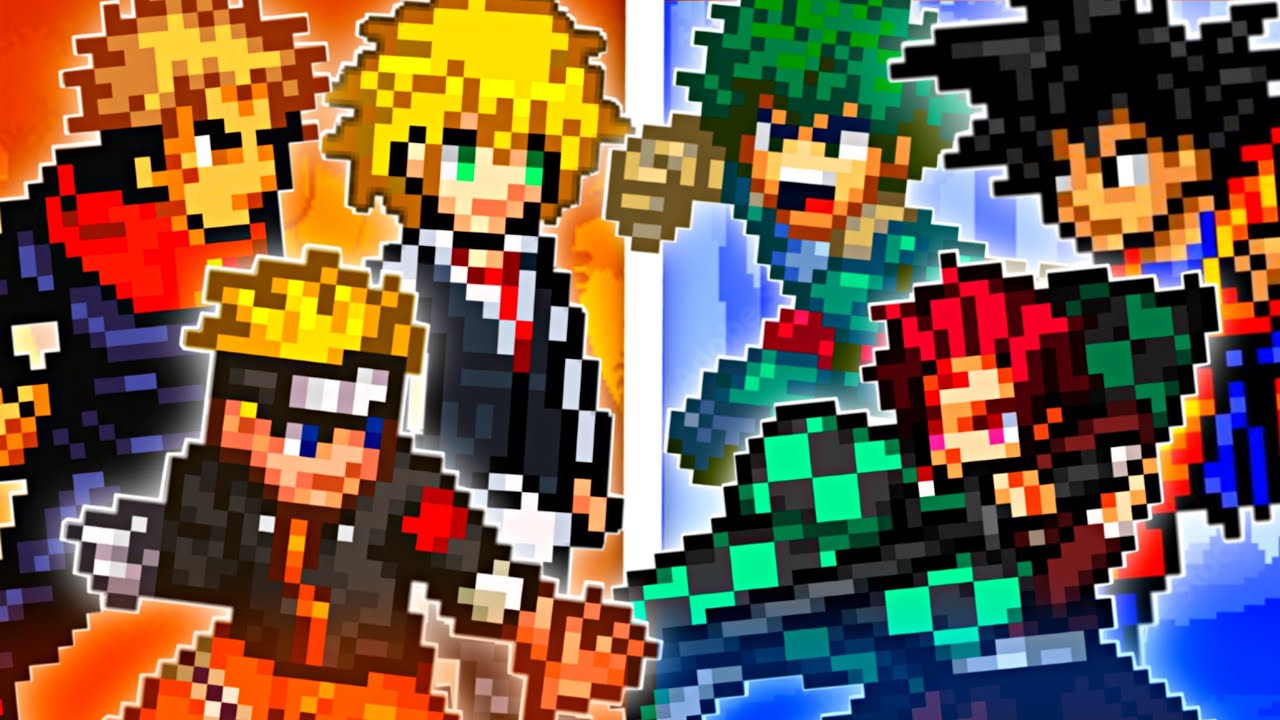 TORNEIO DOS MELHORES PROTAGONISTAS DOS ANIMES NO MUGEN! ANTHON VS COELHO! (VALENDO O CANAL!)