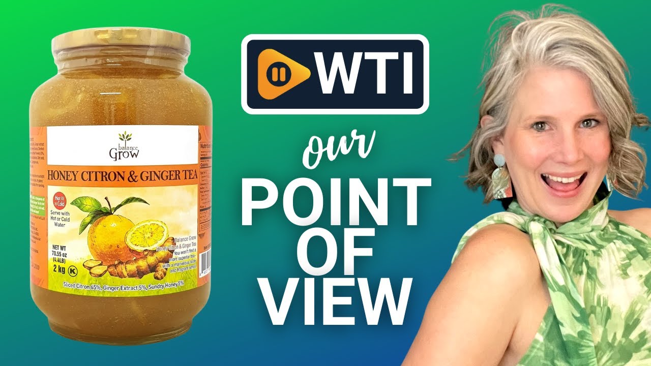 Balance Grow Honey Citron & Ginger Tea | Our Point Of View