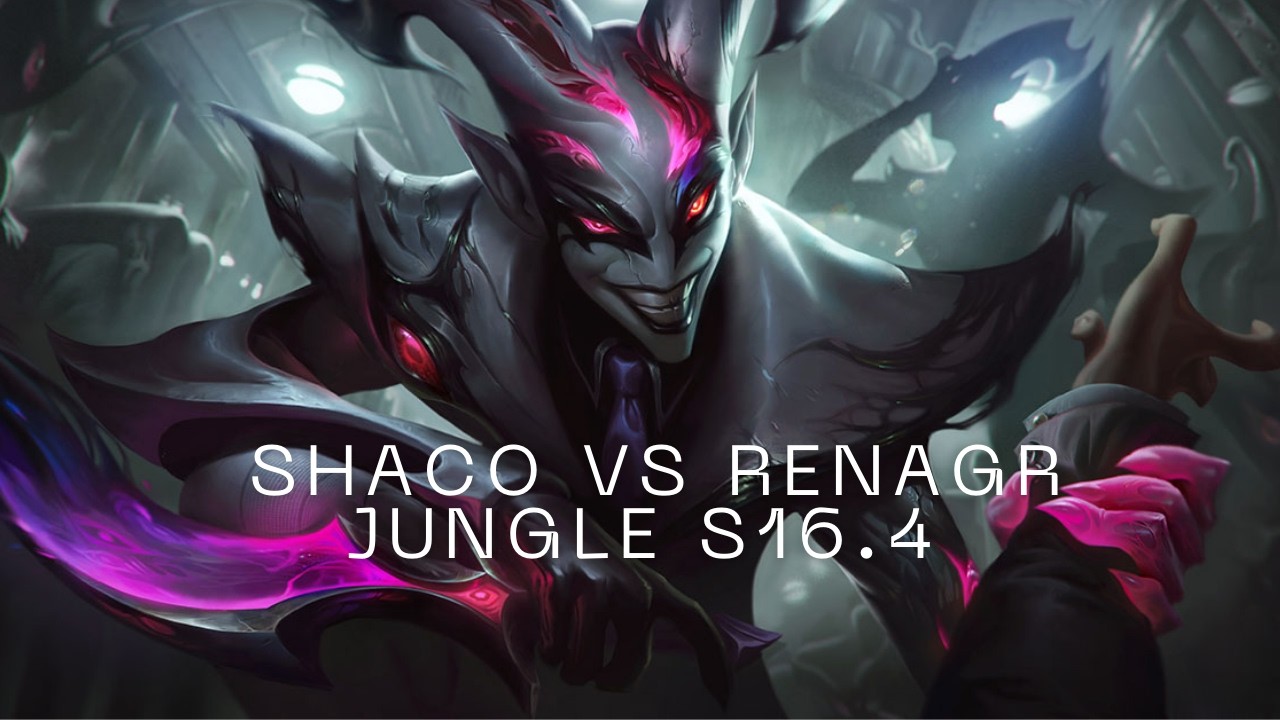 SHACO vs RENGAR JUNGLE - Le CLOWN chasse le TROPHÉE ! (Duel de Prédateurs) 🇲🇦