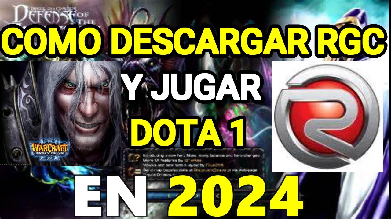 TUTORIAL DE COMO DESCARGAR RGC Y JUGAR DOTA 1 EN 2024 ACTUALIZADO