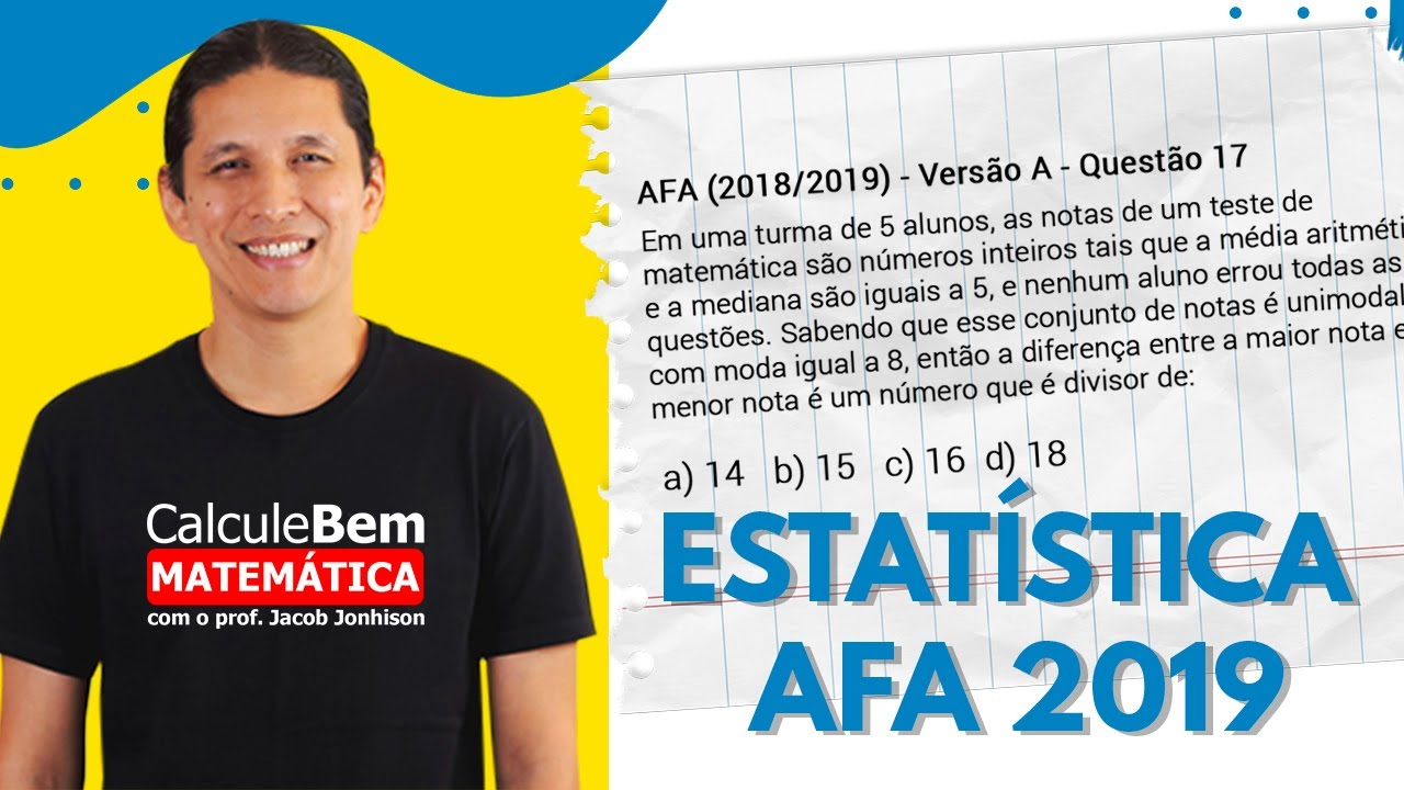 Estatística Afa 2019
