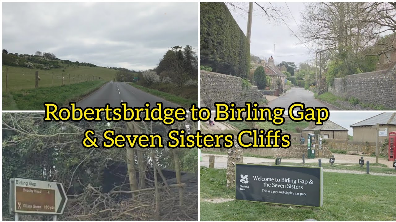 Bodiam Castle Robertsbridge to Birling Gap Seven Sisters Cliffs 