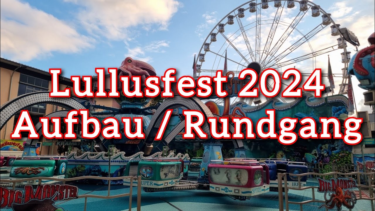 Lullusfest Bad Hersfeld 2024 - Aufbau / Rundgang
