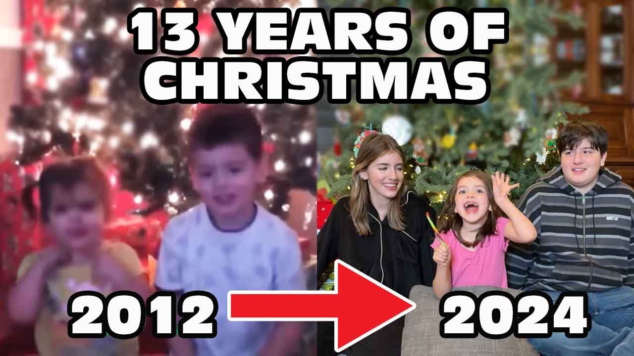 UPDATED! Kids Christmas Countdown Every Year! 2012 - 2024
