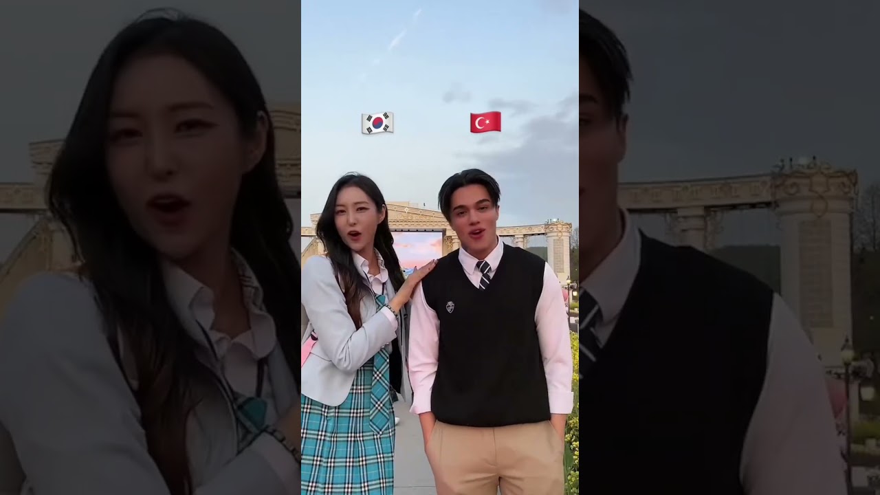 Kore&rsquo;li kız arkadaşımla dans ettik 🇰🇷