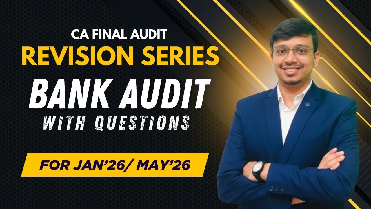 Bank Audit with Question Revision | Jan'26 Attempt 🔍