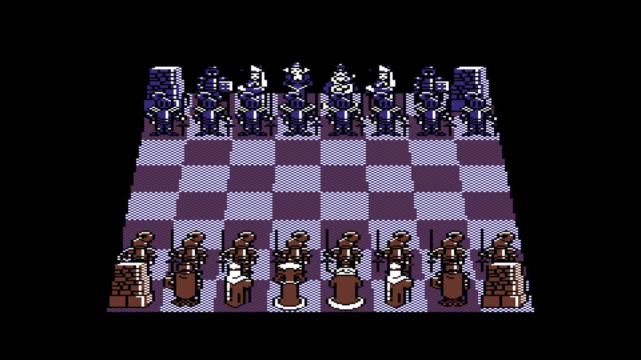 BATTLE CHESS C64 1988 INTERPLAY (2026)- 🔴RED GAMEPLAY