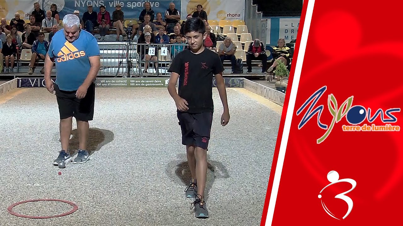 Belle Demi-Finale F. JIMENEZ vs D. HERLEMAN : National à pétanque tête-à-tête de Nyons 2023