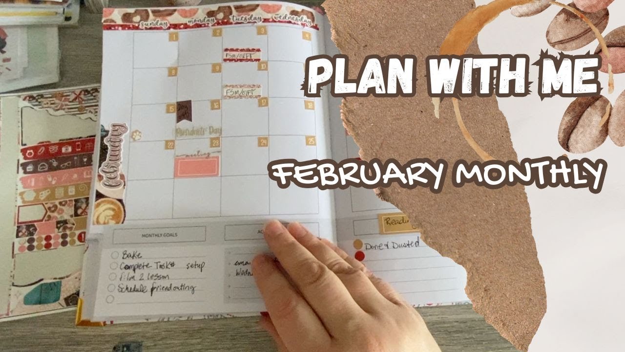 Functional February Monthly Plan With Me