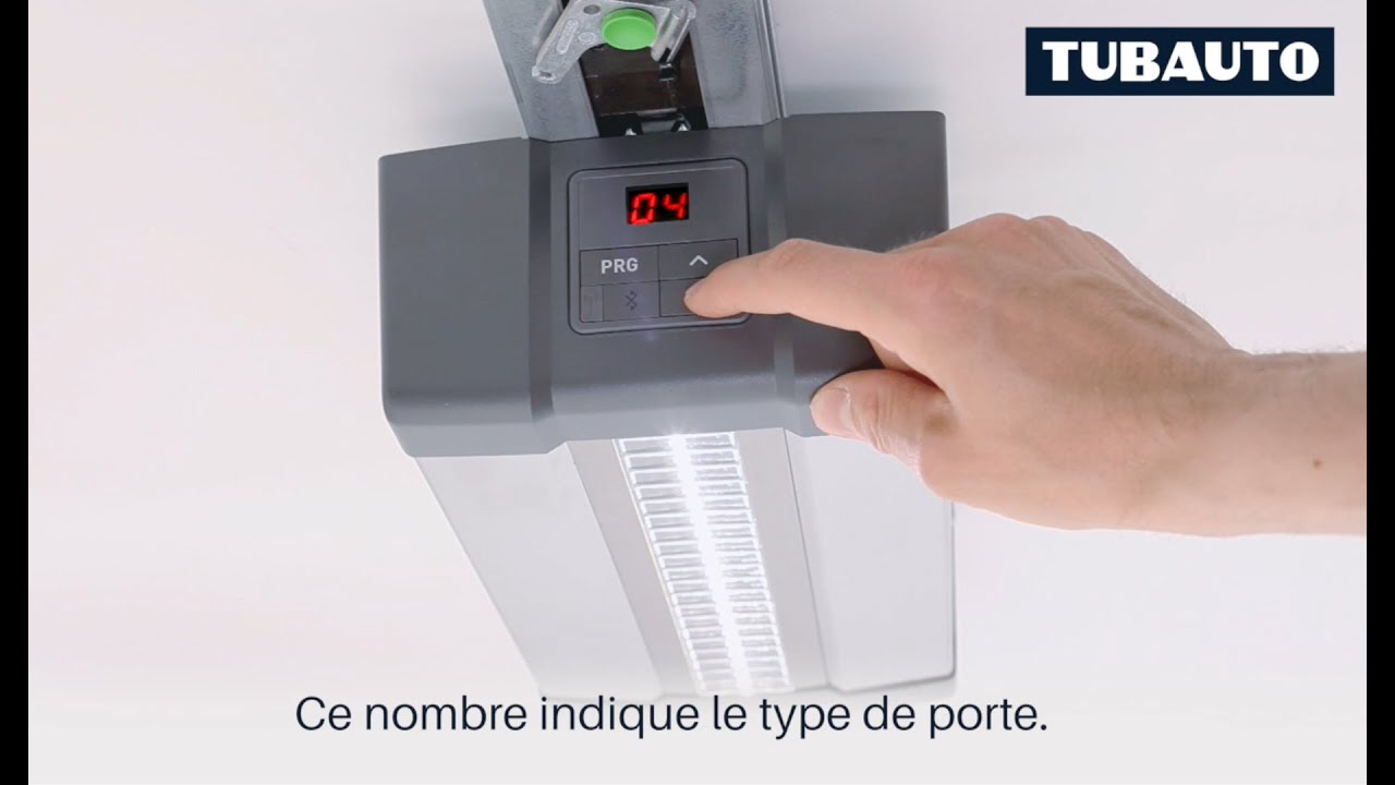 Programmation de la motorisation TUBAUTO ProCom 10-4