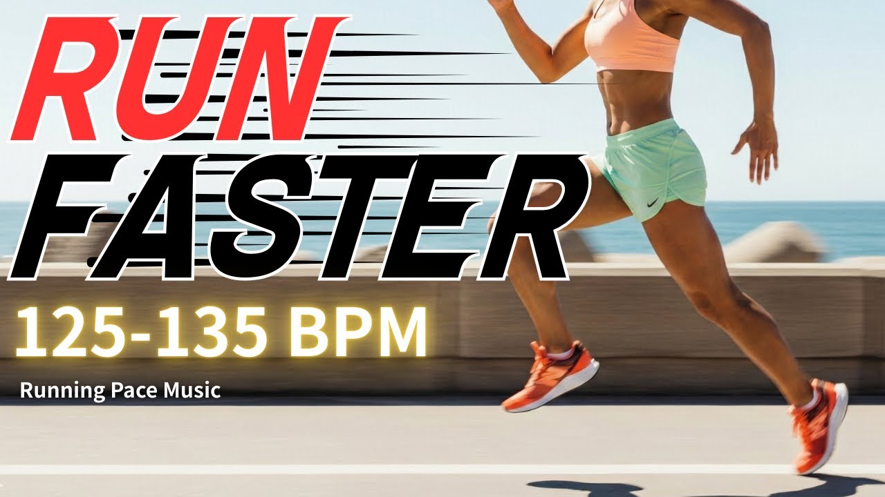 RUN FASTER Vol. [3] : 125-135BPM Running Music Mix | High Energy Motivation