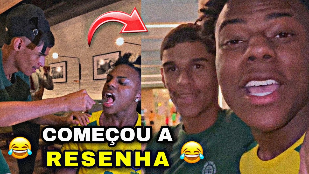 iSHOWSPEED e LUVA DE PEDREIRO SE ENCONTRAM NO RIO DE JANEIRO