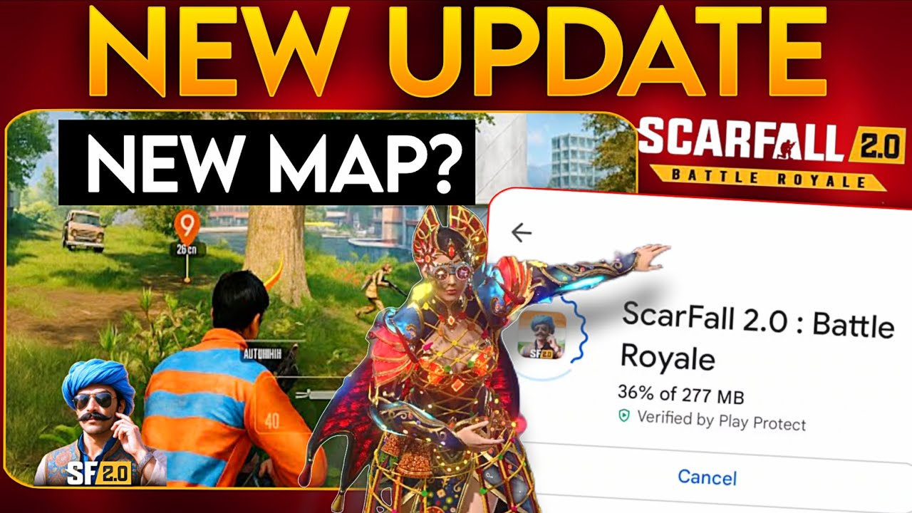 🛑 Scarfall 2.0 New Update | New Map Date | Scarfall 2.0 Update Sound System Improved | Scarfall 2.0 