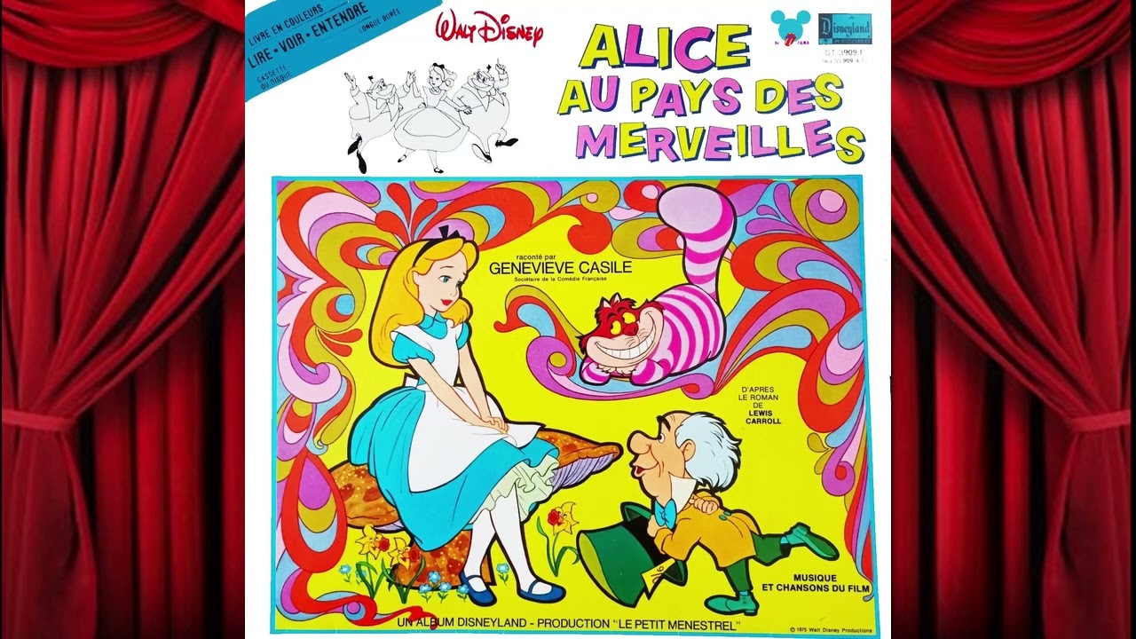 Geneviève Casile raconte ''Alice au pays des merveilles'' de Lewis Carroll d'après Walt Disney