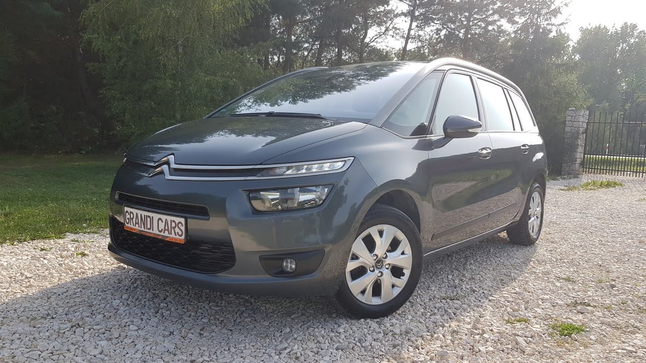Citroen C4 Grand Picasso II 2014 1.6 e-HDI 116KM Prezentacja Samochodu