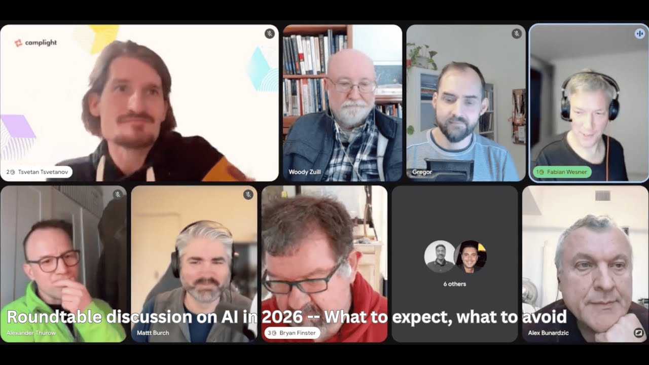 Roundtable discussion on AI in 2026 -- What to expect, what to avoid