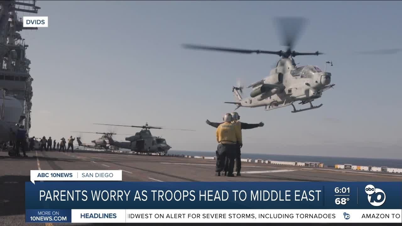 Родители выражают опасения в связи с продолжающейся отправкой местных военнослужащих на Ближний В...