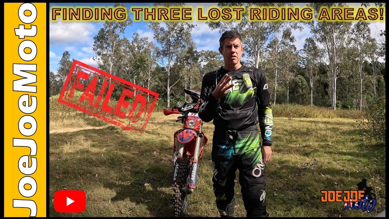 LOST ENDURO RIDING AREAS!!