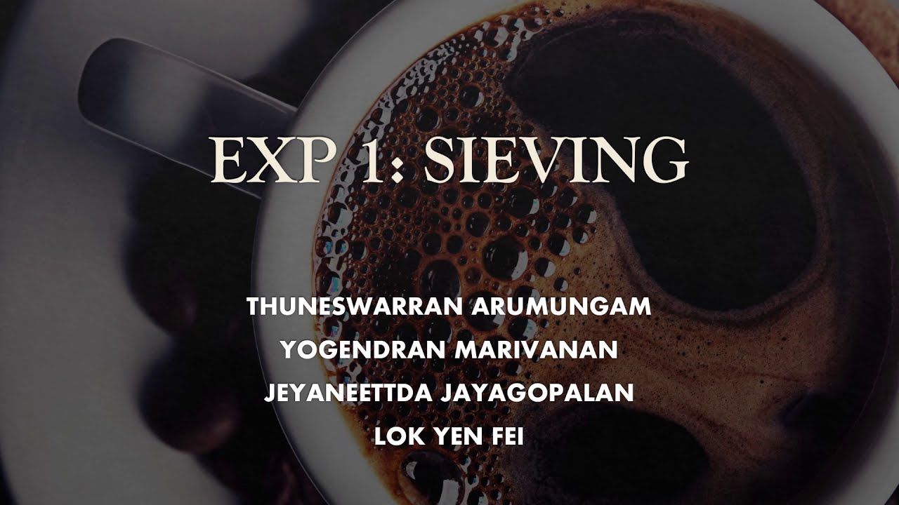 Group 3 SIEVING Report Presentation SKTK4716 04