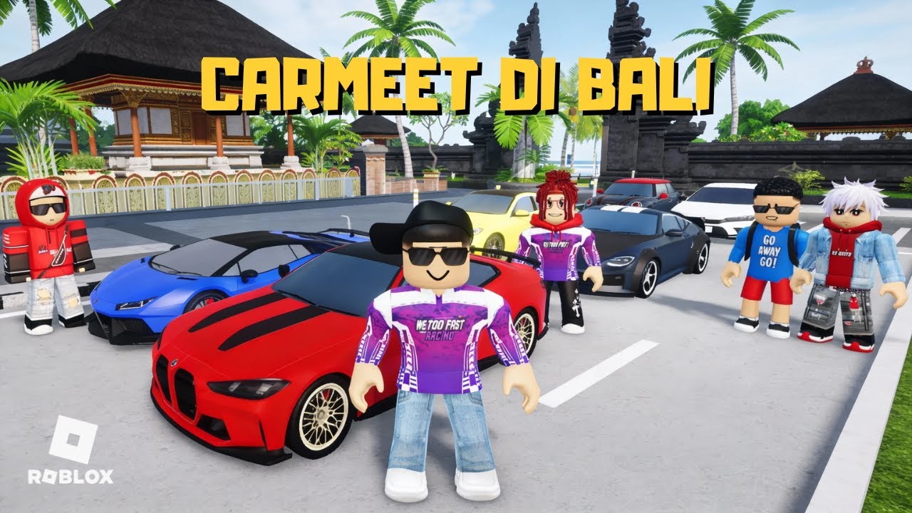 CARMEET MOBIL KEREN DI BALI - Roblox Indonesia #roblox   #robloxindonesia
