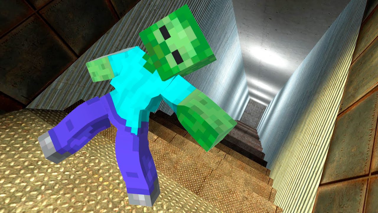 Minecraft Zombie Ragdoll Physics! Epic Falls Compilation #248