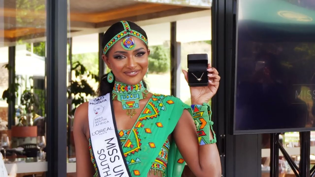 Miss Universe South Africa Bryoni Govender reveals symbolism of national costume | The Insider SA