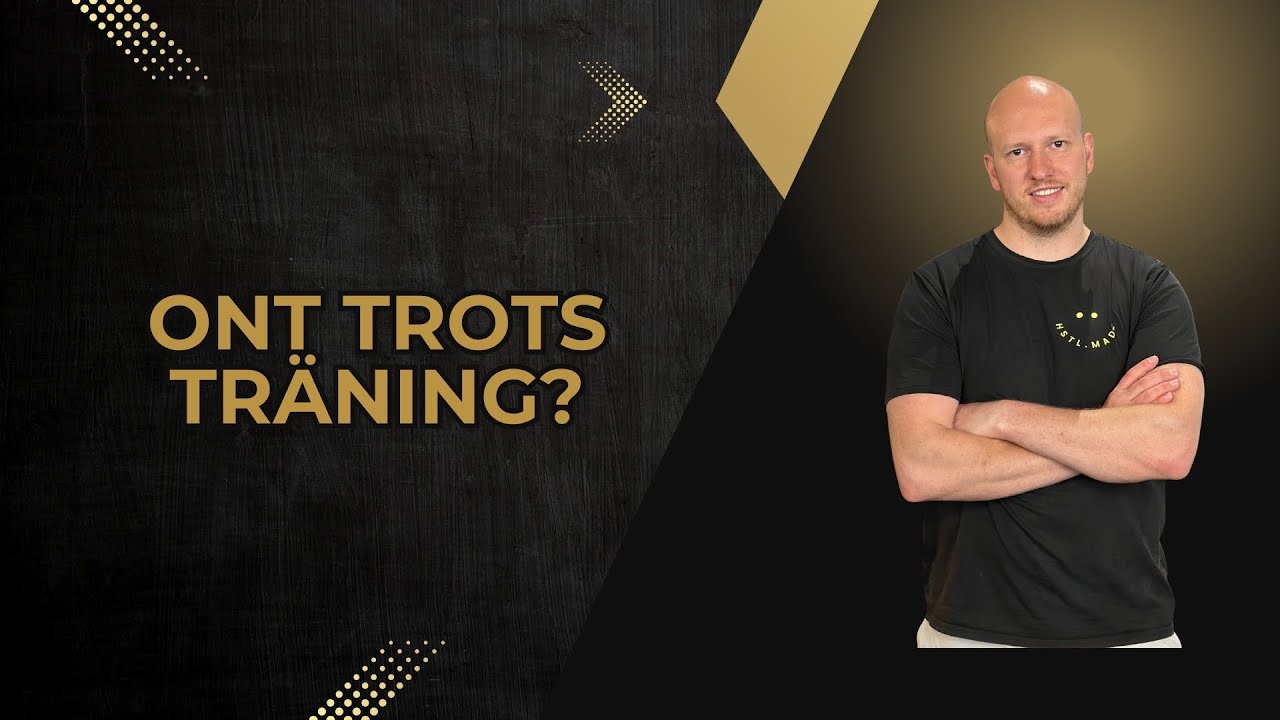 Du tränar men har ändå ont? Kolla hit!